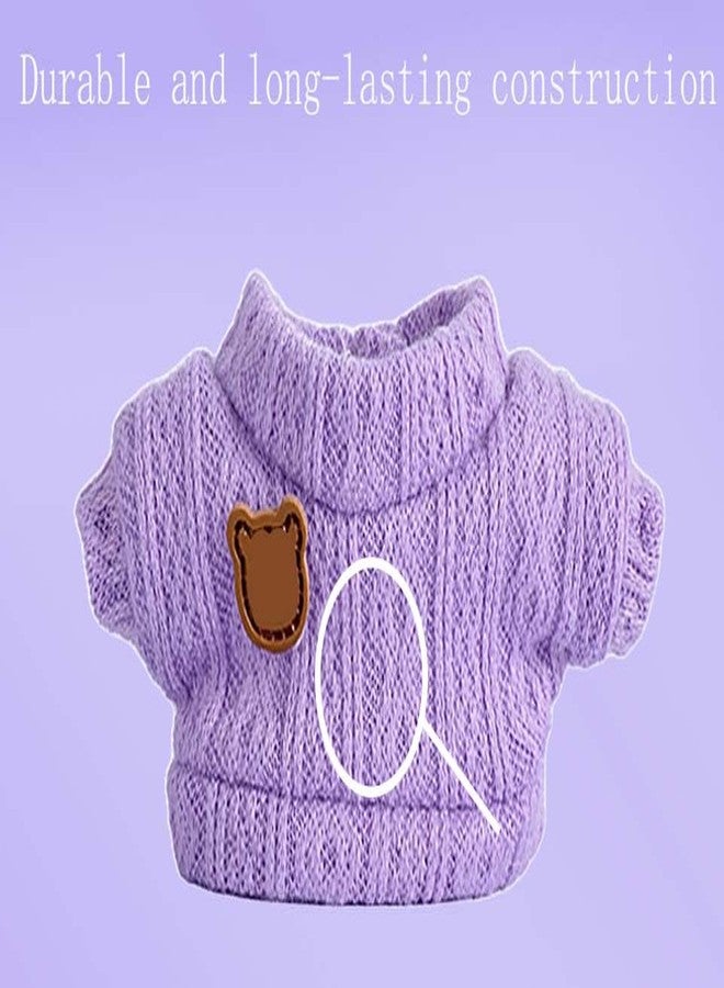 SHUOXUKE Doll Clothes Set for 17cm Dolls, 3 Piece Cute Fall Outfit with Hat, Sweater and Pants, Adorable Dolls Clothes Accessories (No Doll) - Image 5